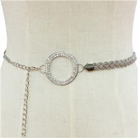 Braid Chain Round Belt