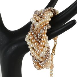 Pearl Braid Bracelet