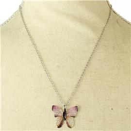 Butterfly Pendant Necklace