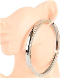 Metal 100 MM Hoop Earring