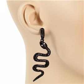 Metal Snake Earring
