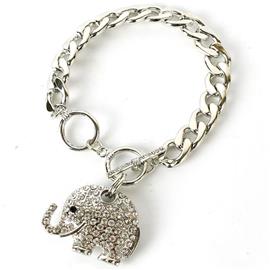 Metal Link Elephant Bracelet