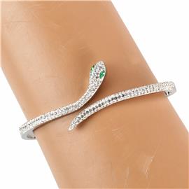 Stainless Steel  CZ Bangle