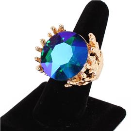 Fashion Crystal Stone Stretch  Ring