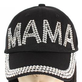 Rhinestone Mama Cap