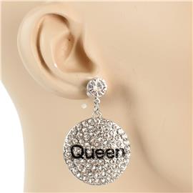 Queen Crystal Earring
