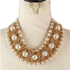 Fashion Peral Necklace Set