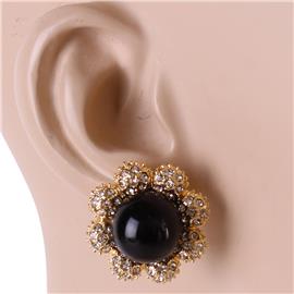 Pearl Stones Flower Earring