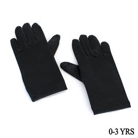 0-3 Yrs Toddler Satin Gloves