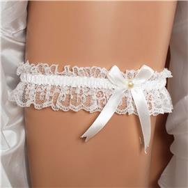 Laces Bow Ribbon Wedding Garter