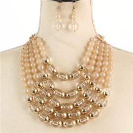 Fashion Pearl Necklace Set