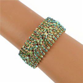 Rhinestone Elastic Bracelet