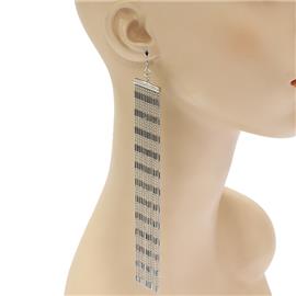 Bead Chain Long Earring