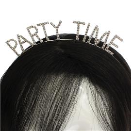 Rhinestone Party Time Headband