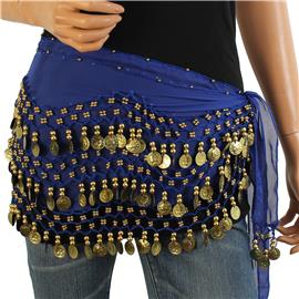 Coins Belly Dance Scarf