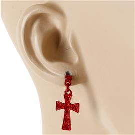 Cross Dangling Earring
