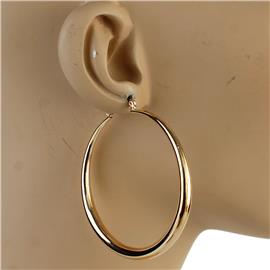 60mm Metal Hoop Earring