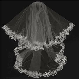 Wedding Veil With Flower