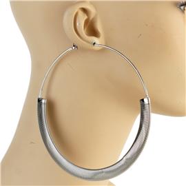 120mm Metal Hoop Earring