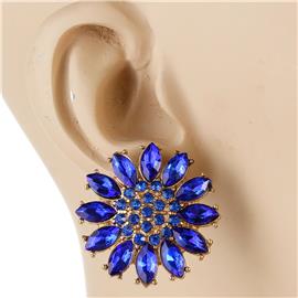Crystal Flower Earring