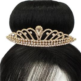 Rhinestone Crown Shape Tiara