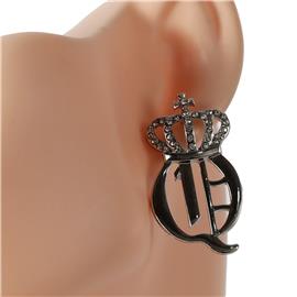 Metal Queen Earring