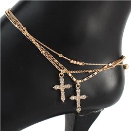 Cross Anklet