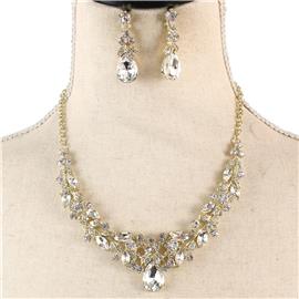 Crystal Necklace Set