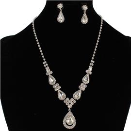 Teardrop Necklace Set