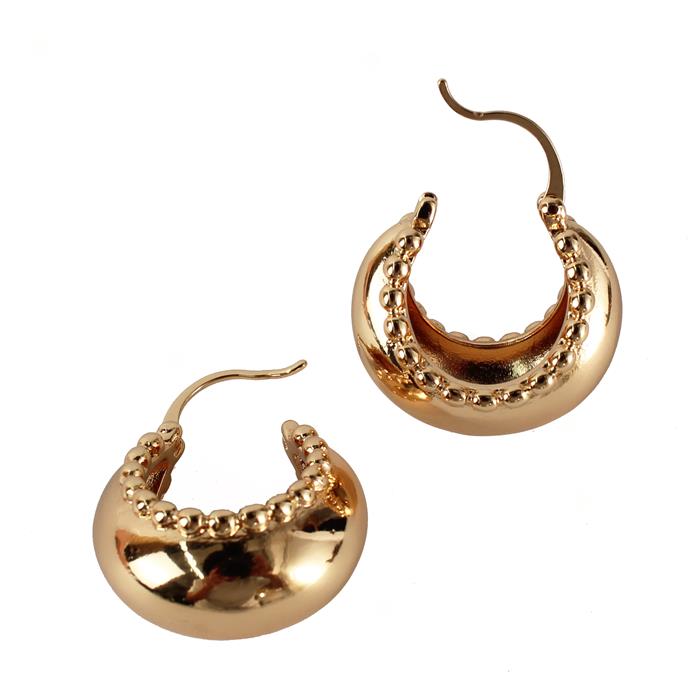 Metal Small Hoop Earring - DDFLimport.com (Wholesale Fashion Jewelry)