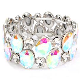 Crystal Oval Bracelet