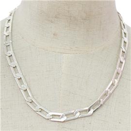 Metal Link Chain Necklace