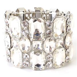 Crystal Rectangle Bracelet