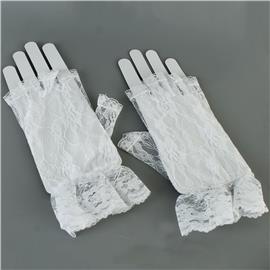 Laces Flower Gloves