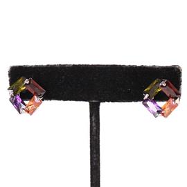 Square CZ Earring