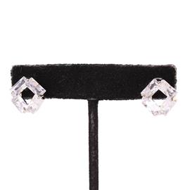 Square CZ Earring