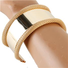 Metal Chain Cuff Bracelet