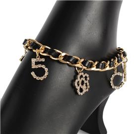Fashion Chain Charm Anklet