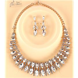 Crystal Necklace Set