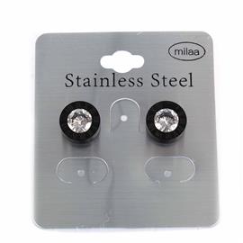 Stainless Steel Cz Earring