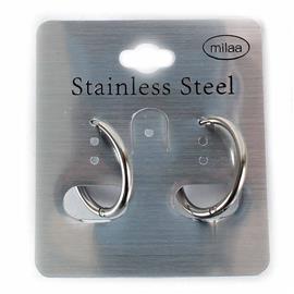 Stainless Steel Endless Hoop Earring