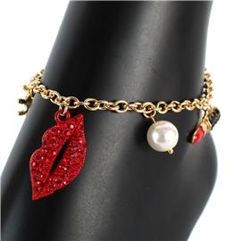 Made In Korea Charms Lipstick  Anklet