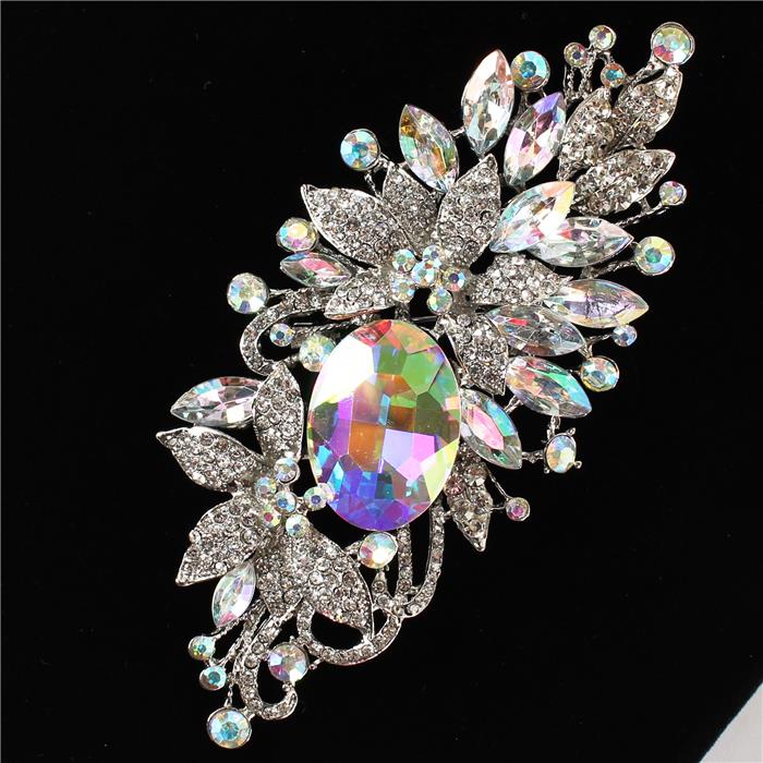 Crystal Fashion Brooch - DDFLimport.com (Wholesale Fashion Jewelry)