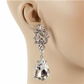 Crystal Teadrop Dangling Earring
