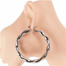 Metal Hoop Earring