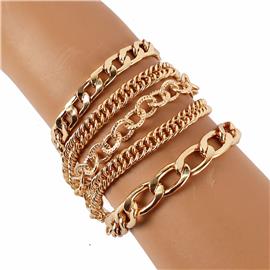 Metal 5 Layers Bracelet