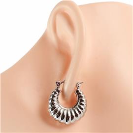 Metal Hoop Earring