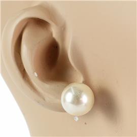 0.50 Inch Pearl Earring