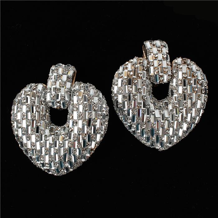 Clip On Fashion Crystal Earring - D&D Florida Import