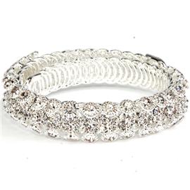 Rhinestone Bangle Bracelet